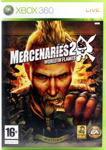 MERCENARES 2 WORLD IN FLAMES - XBOX 360
